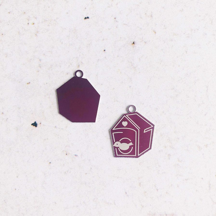 ornement K007 Kssiope - violet